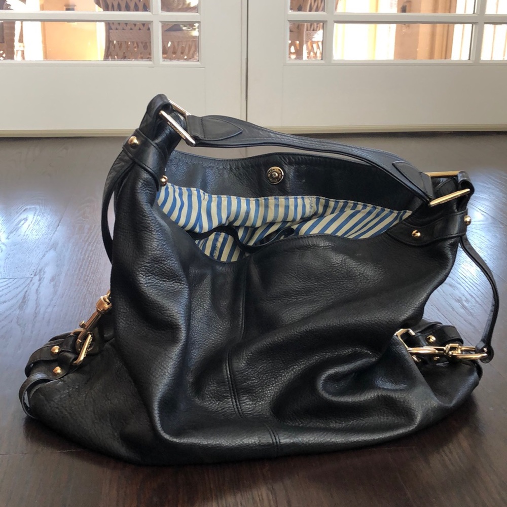 Rebecca Minkoff black leather purse